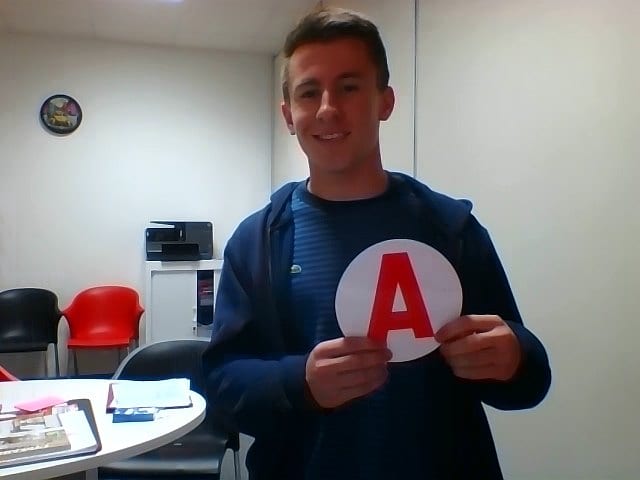 Bastien a réussi son Permis!!!!
