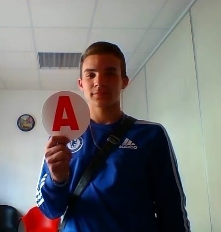Cyrille Code le 17/03/2016 et Permis le 11/04/2016