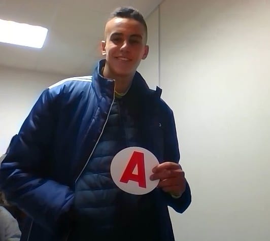 Bravo à Nadir pour son permis réussi le 26 janvier 2017
