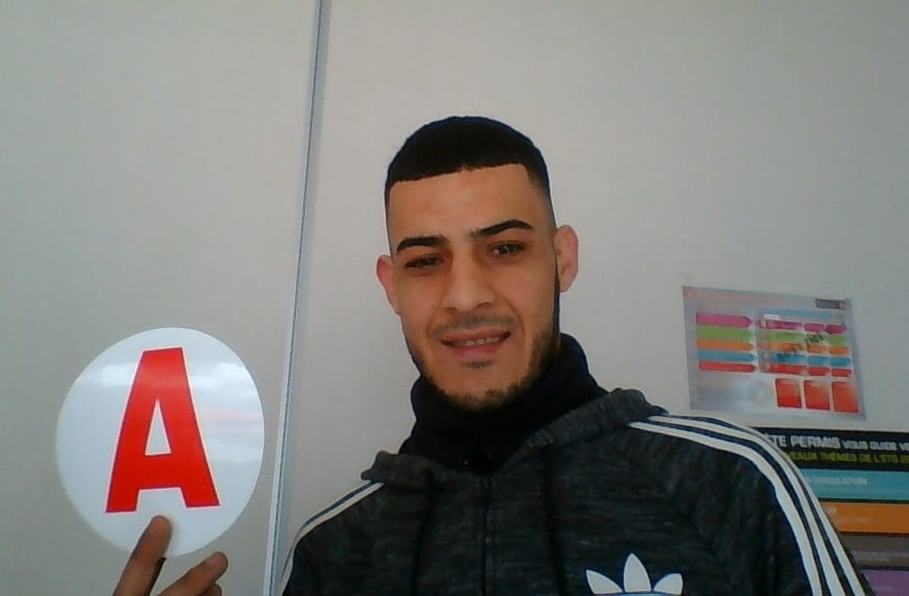 Bravo à Otman Code le 24/03/2017 et Permis le 03/04/2017