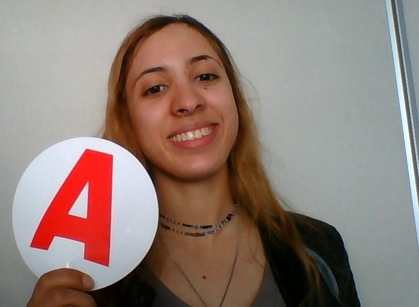 Bravo à Warda pour son permis du 16/05/2017