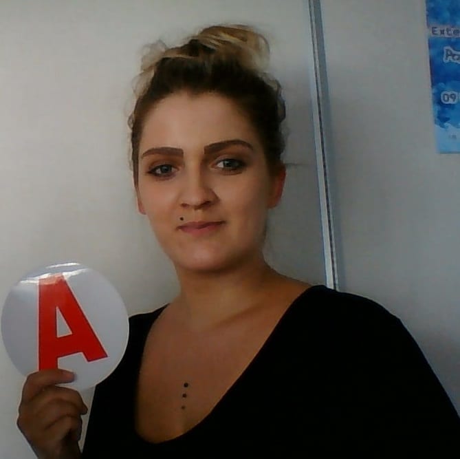 Bravo à LUDIVINE qui a eu son permis le 19/06/2017